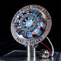 Repulsor: Iron-Man 1:1 Arc Reactor MK1 LED Lamp with Soft Glow in Strong Acrylic Display Case for Desk DÃ©cor & Collectorâ€™s Gift Item