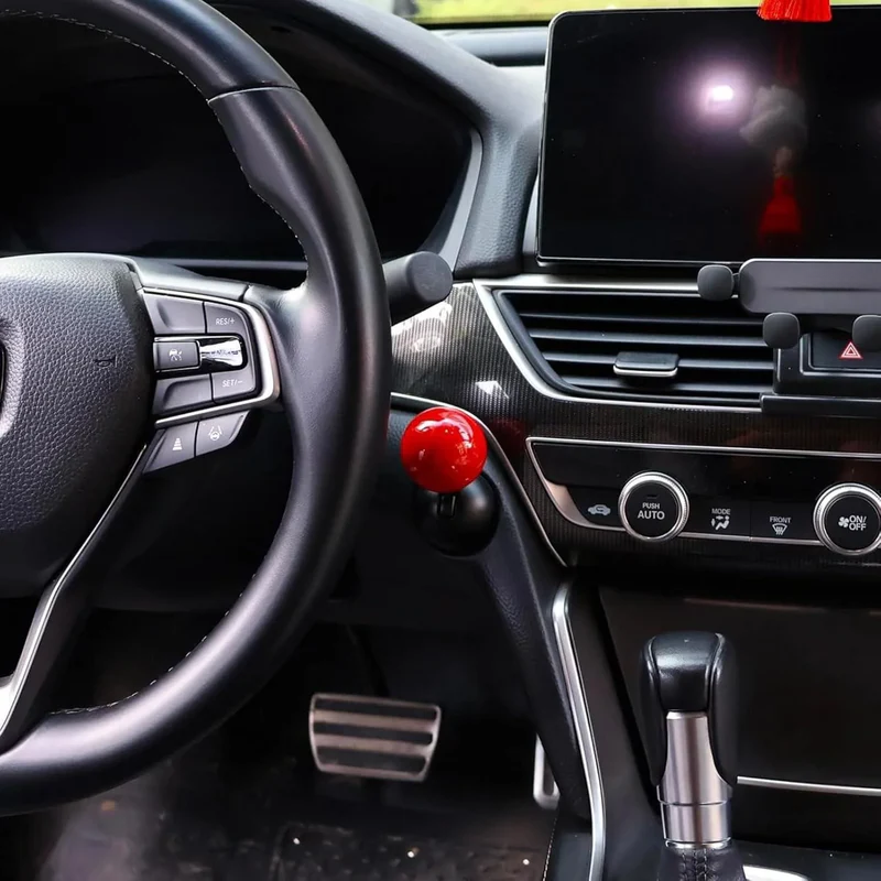 JoyStick: Arcade Push Start Button Cover with Joystick Design for Car Engine Ignition Protection & Decoration