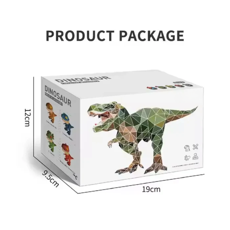DinoKit: Unique 5-in-1 Dinosaur Stationery Set with Pencil Case & Writing Essentials â€“ Fun School Supplies & Perfect Gift for Kids