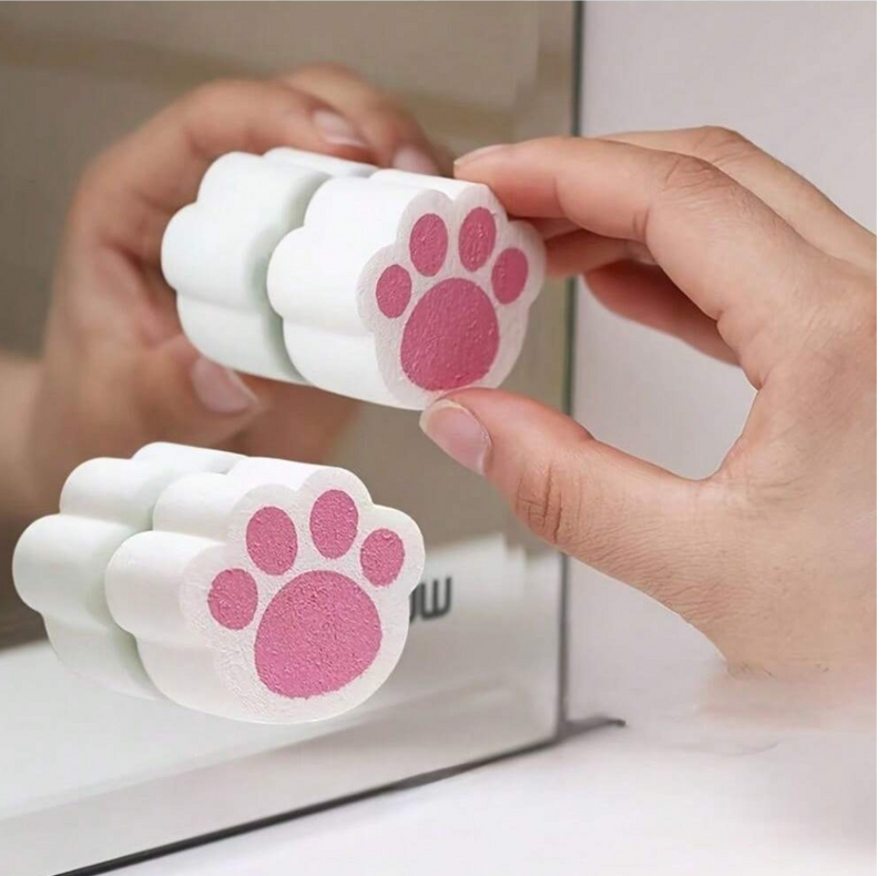 PawWipe: Catâ€™s Claw Mirror & Glass Sponge (Pack of 2)