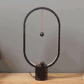 Levilight: Hovering Halo Lamp with Magnetic Mid-Air Switch, Touch Control & Warm LED Glow for Home, Office & Bedside DÃ©cor
