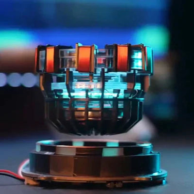 ArcNex: Levitating MK1 Arc Reactor Decor & Collectible & 360Â° Free Floating Display â€” 1:1 Collector Replica for Superhero Fans