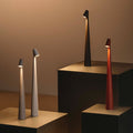 GeekSleek: Minimalist Wireless LED Table Lamp with Touch Control, Stepless Dimming & Rechargeable Design for Home & Office