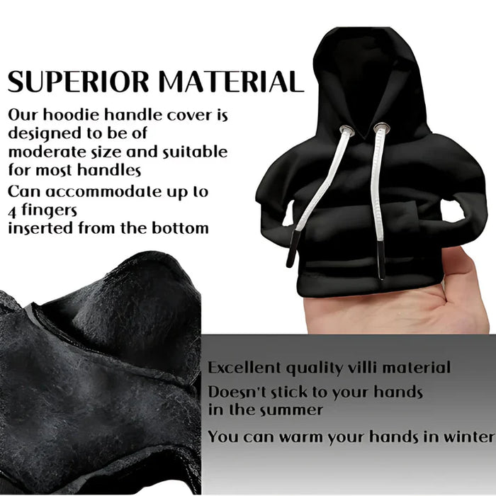 ShiftCozy: Universal Car Gear-Shift Hoodie â€“ Cute & Funny Sweater Cover for Gear Knob Protection & Decoration