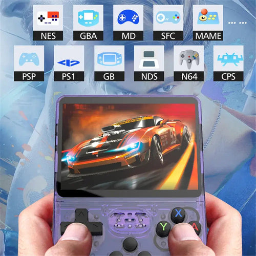 BitX: R36S Handheld Game Console with 3.5" IPS Display â€“ 10,000+ Preloaded Games, Dual TF Support, Rechargeable Battery & Ergonomic Design for Semi-Retro Games