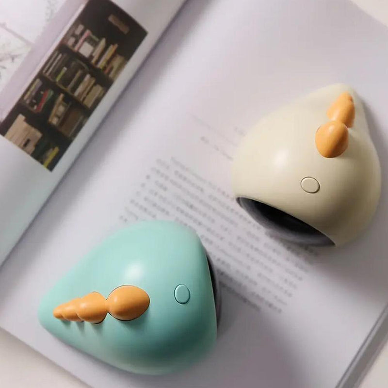 DinoWake: Cute Dinosaur Digital Alarm Clock with Dual Alarms, Adjustable Volume & Snooze Function