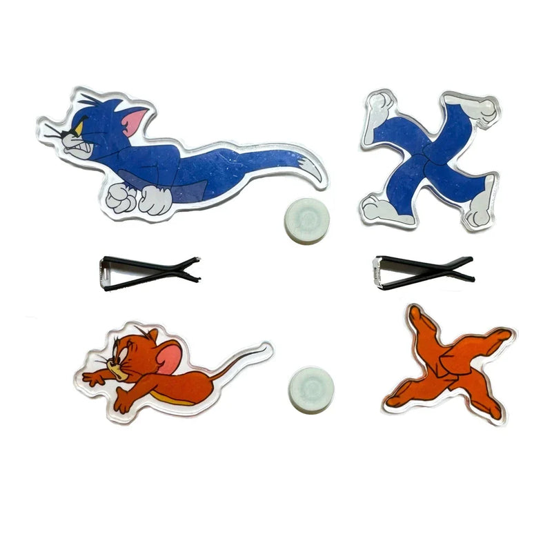 Chase: Tom & Jerry AC Vent Spinner â€“ Animated Cat & Mouse Chase Decor for Car Air Vents, Universal Fit for All Vehicles